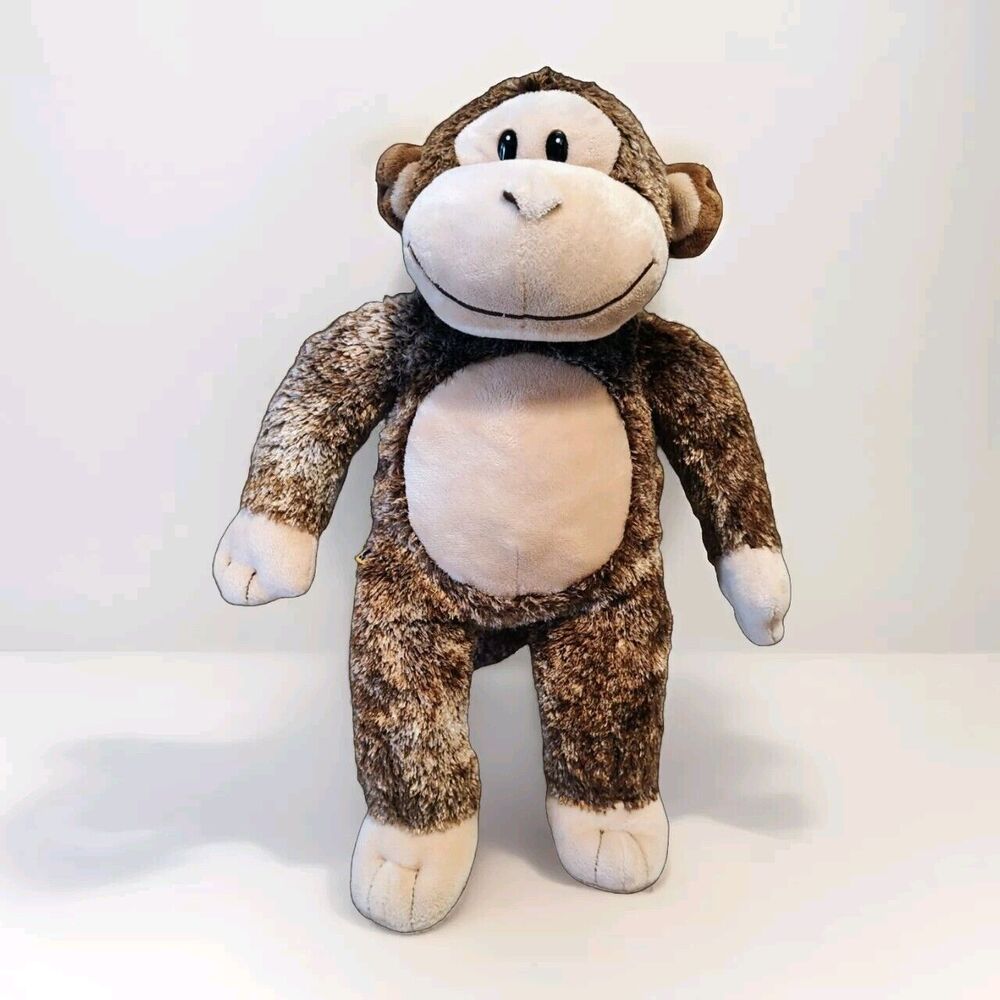 Build-A-Bear BAB Smiley Monkey 19" Ape Chimp 2010 Fast Shipping